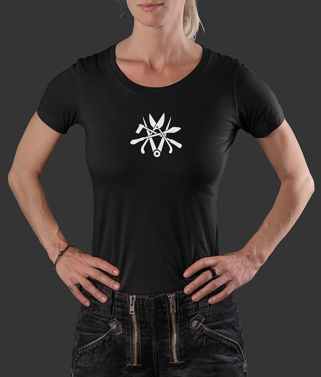 T-Shirt Louisa Klempner klassisch Brust