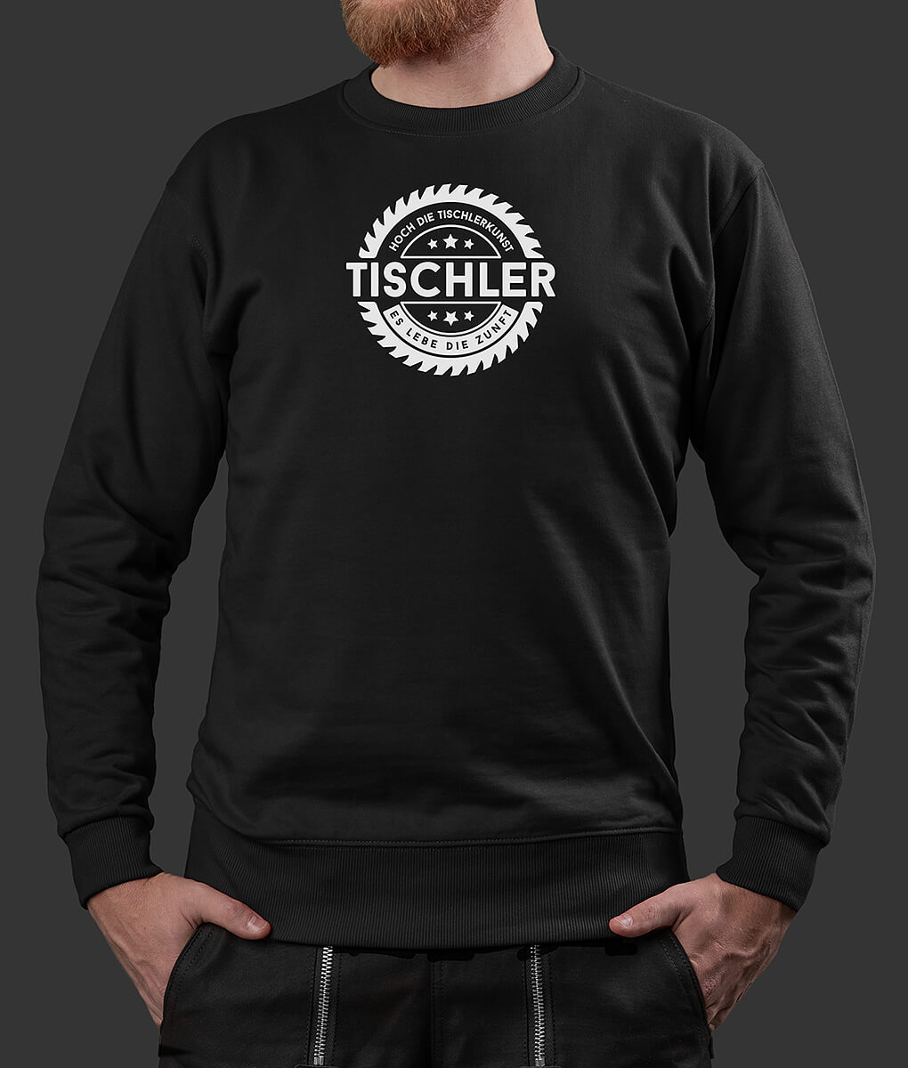 Sweater Stefan Tischler Säge Brust