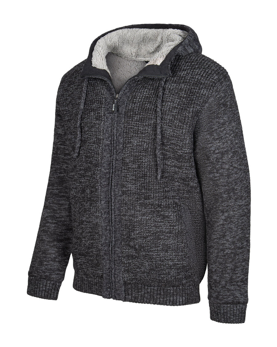 Hoodie mit Zipper Halle Zimmermann