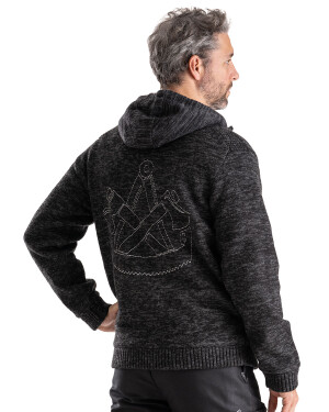 Hoodie mit Zipper Halle Zimmermann