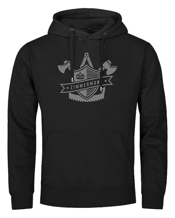 Hoodie Mike Wappen Zimmermann