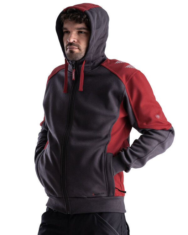 Hoodie mit Zipper Adrael